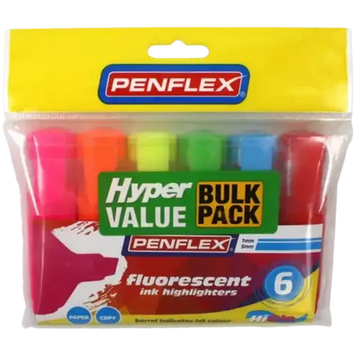 Checkers Sixty60 | Penflex HiGlo Highlighters 6 Pack