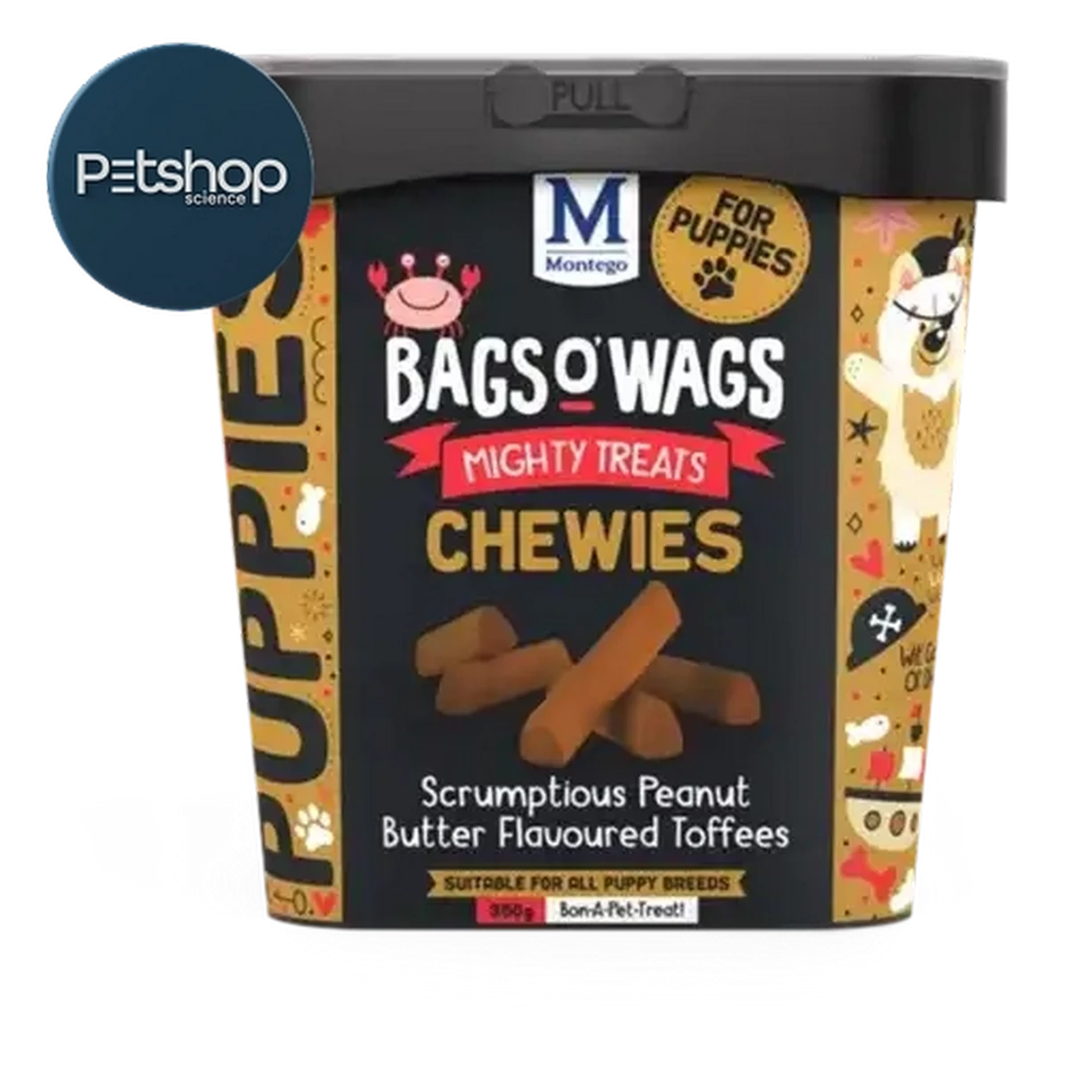 Checkers Sixty60 | Montego Bags O' Wags Peanut Butter Flavoured Toffee ...