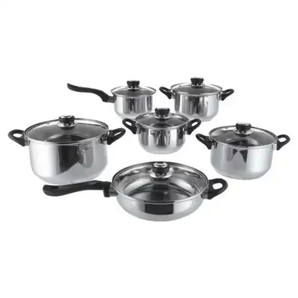Checkers Sixty60 | Majoré Stainless Steel Cookware Set 12-Piece