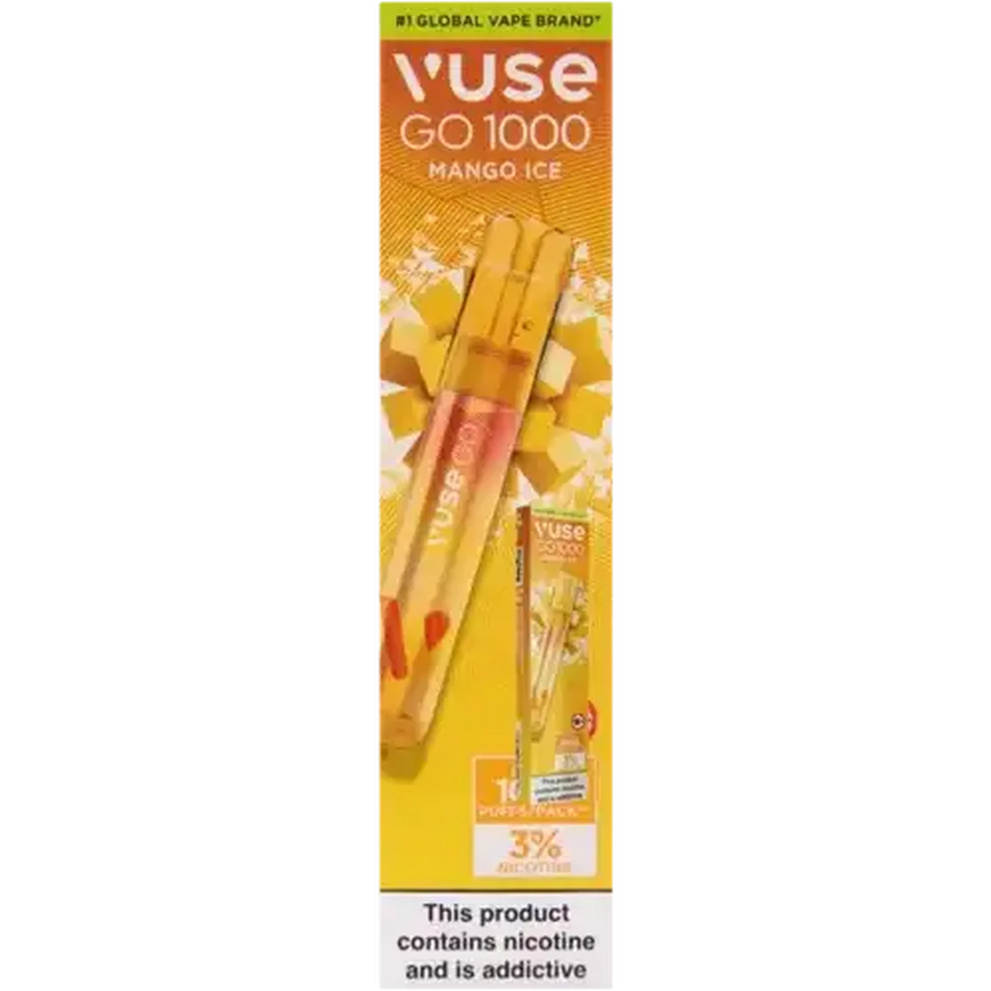 Vuse Go Mango Vuse GO 5000 Mango Ice Disposable Vape, 10mL Reload  Bedienungsanleitung Deutsch Disposable Vape Vuse Go - Mango Ice Vuse Go  Instructions Australia