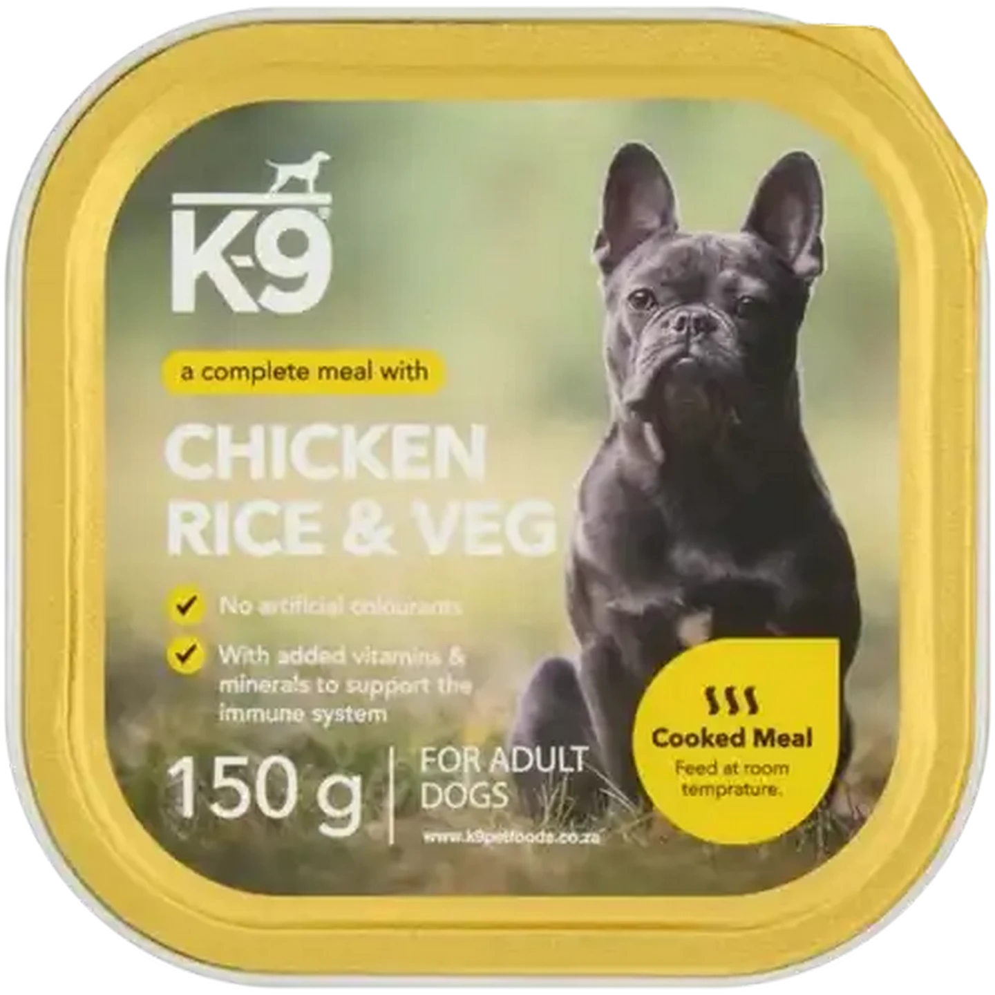 Checkers Sixty60 | K-9 Chicken Rice & Veg Adult Wet Dog Food 150g