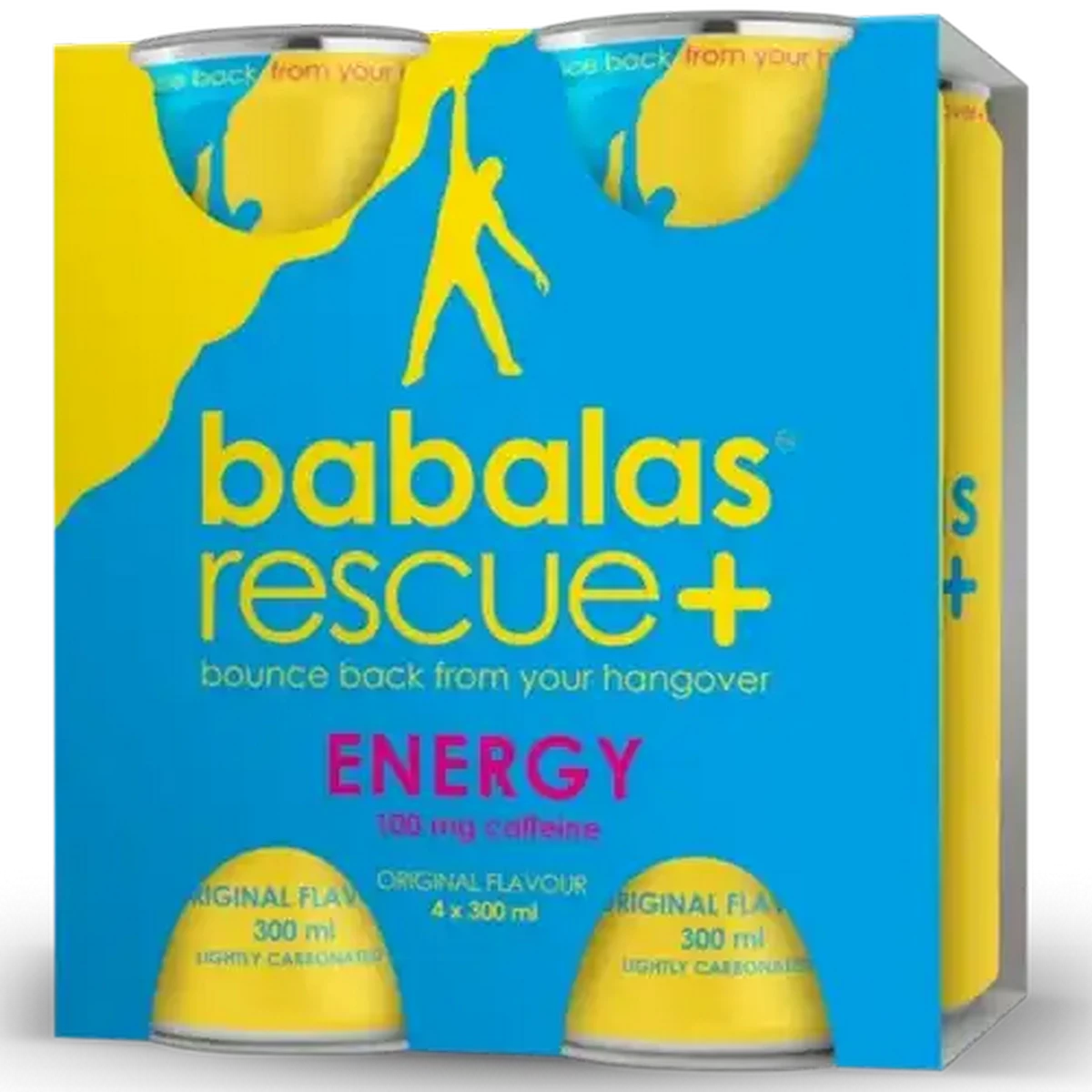 Checkers Sixty60 | Babalas Rescue+ Original Flavour Energy Drink 4 x 300ml