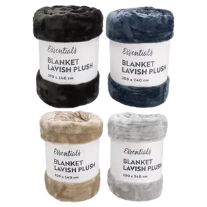 Checkers Sixty60 | Essentials Lavish Plush Blanket 200 x 240cm
