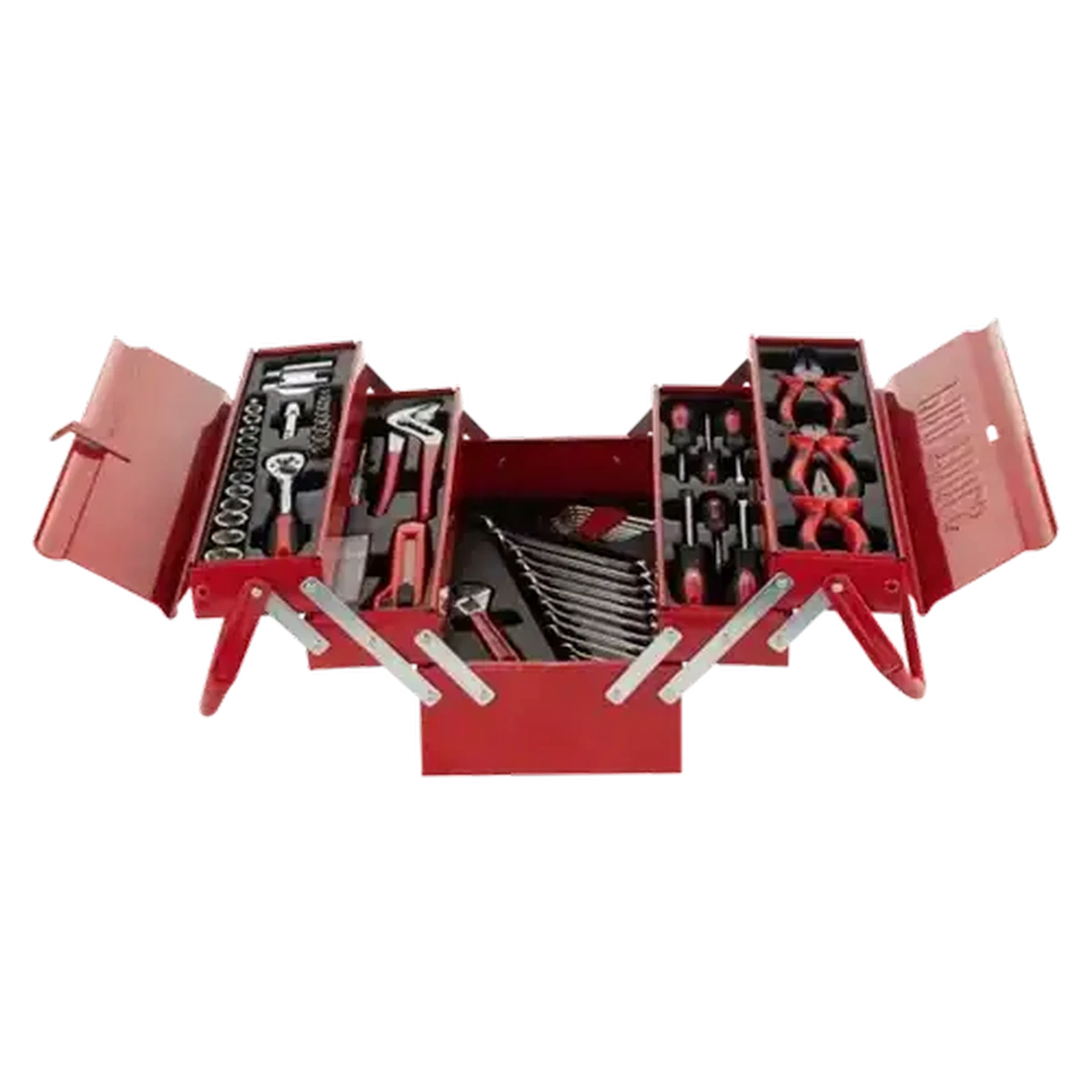 Checkers Sixty60 | Pro Tools Tool Kit Set with Metal Case 77-Piece