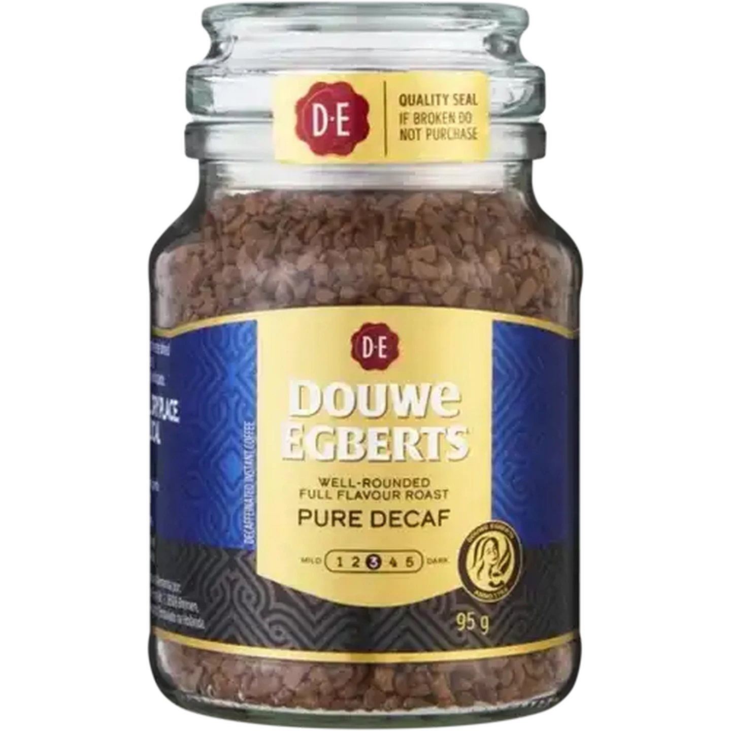 Image of Douwe Egberts Pure Decaf Instant Coffee 95g