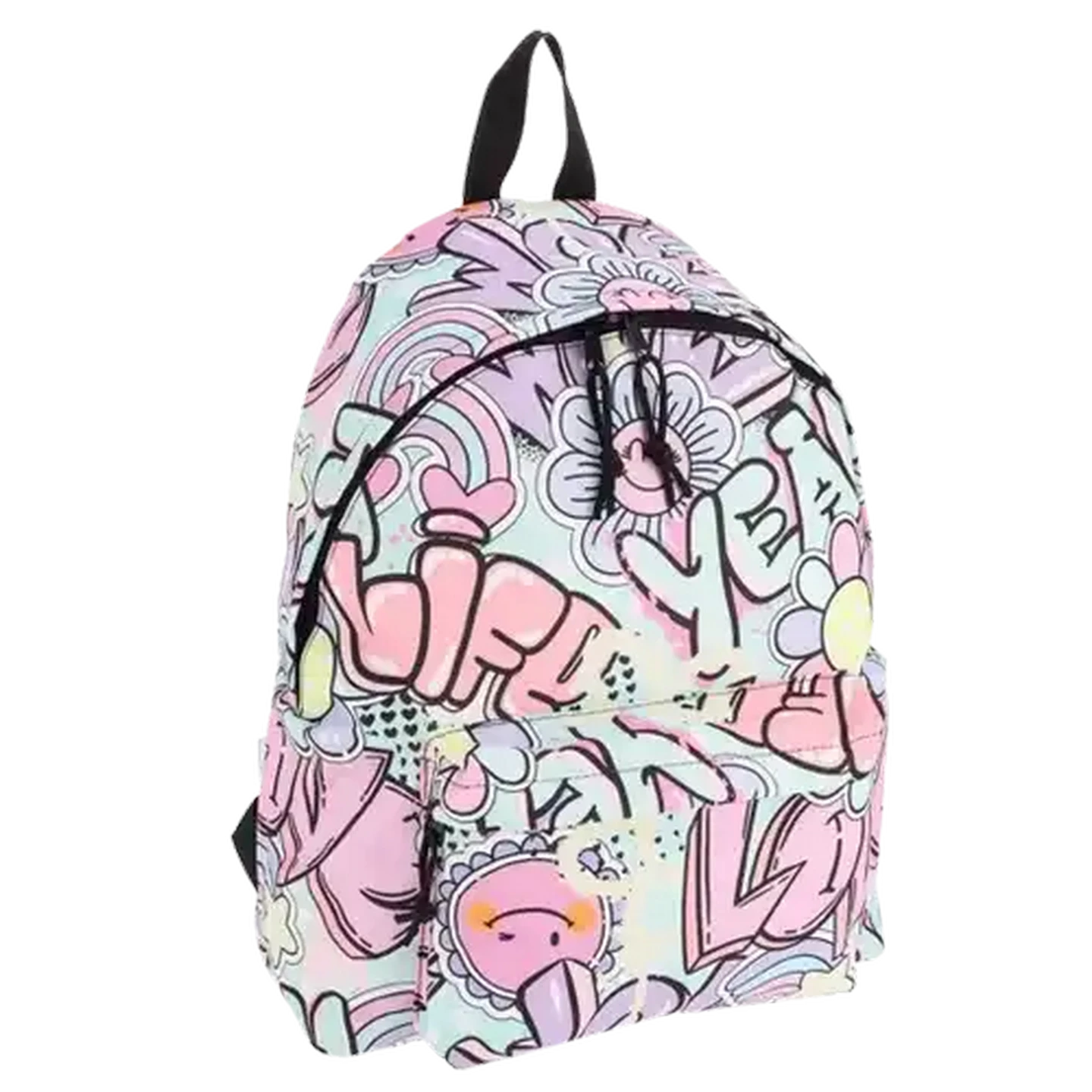 Image of Everest Lilac Graffiti Backpack