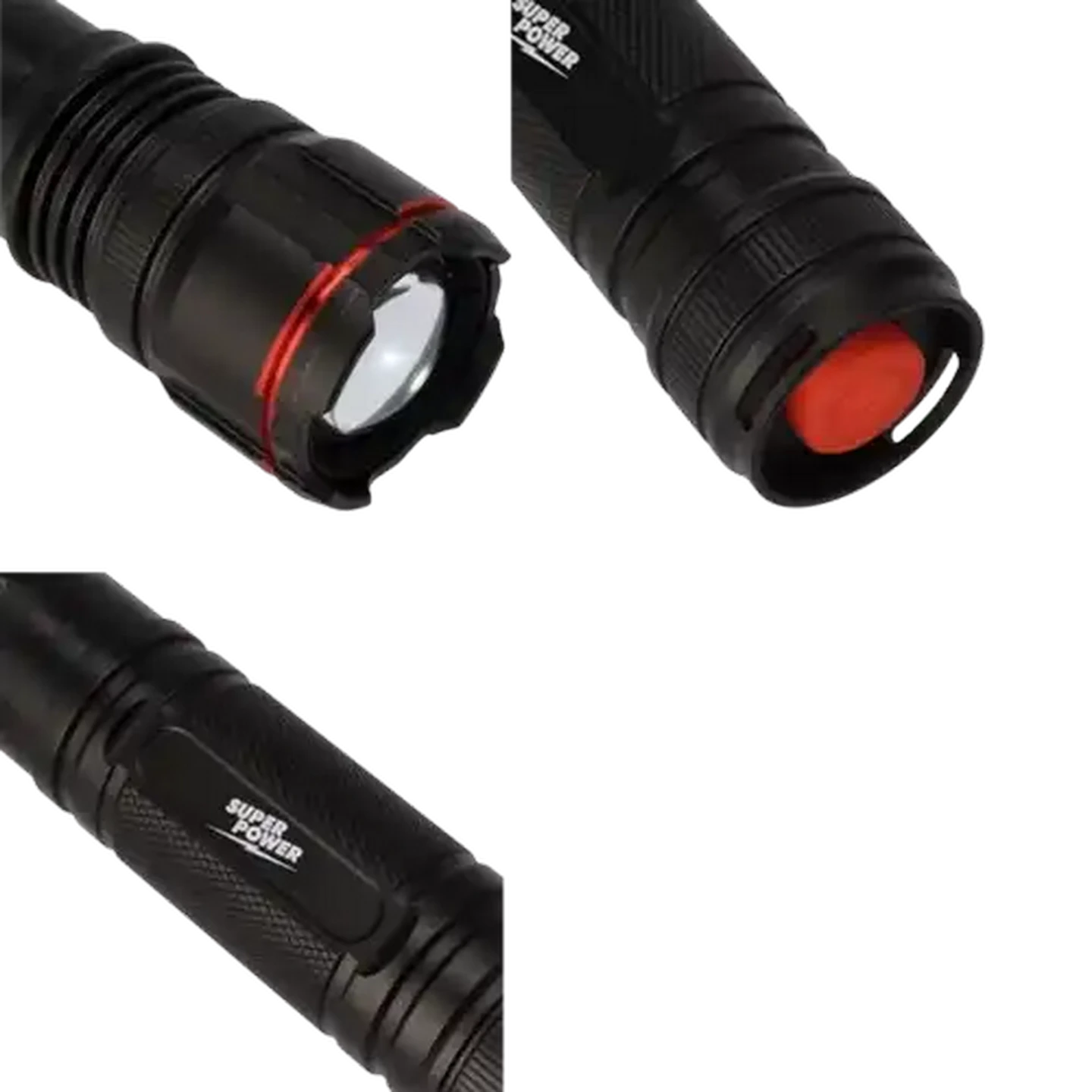 Image of Super Power LED Aluminium Torch 1700 Lumens