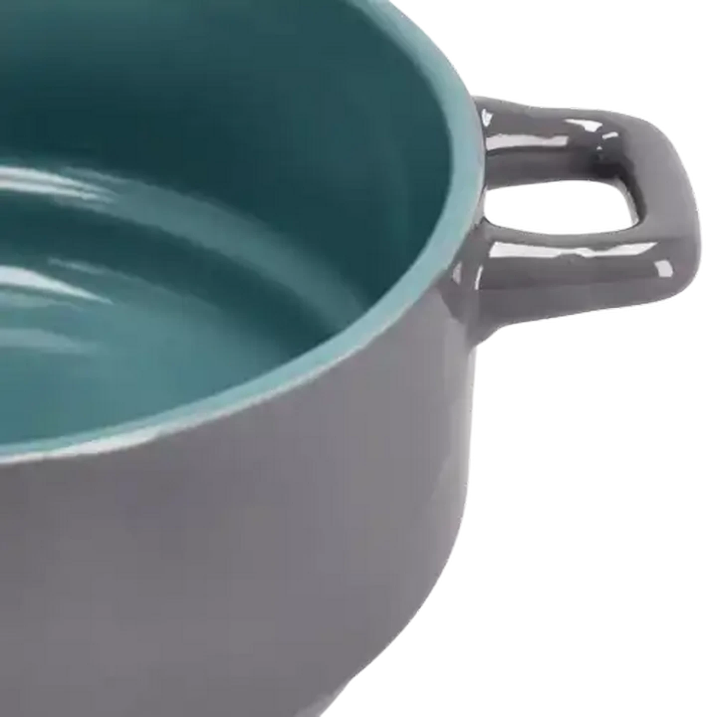 Image of 2 Tone Stoneware Soup Bowl 15.2cm (Colour May Vary)