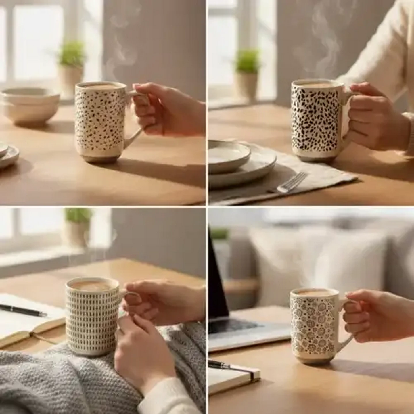 Image of Abstract Coffee Mug 600ml (Design May Vary)