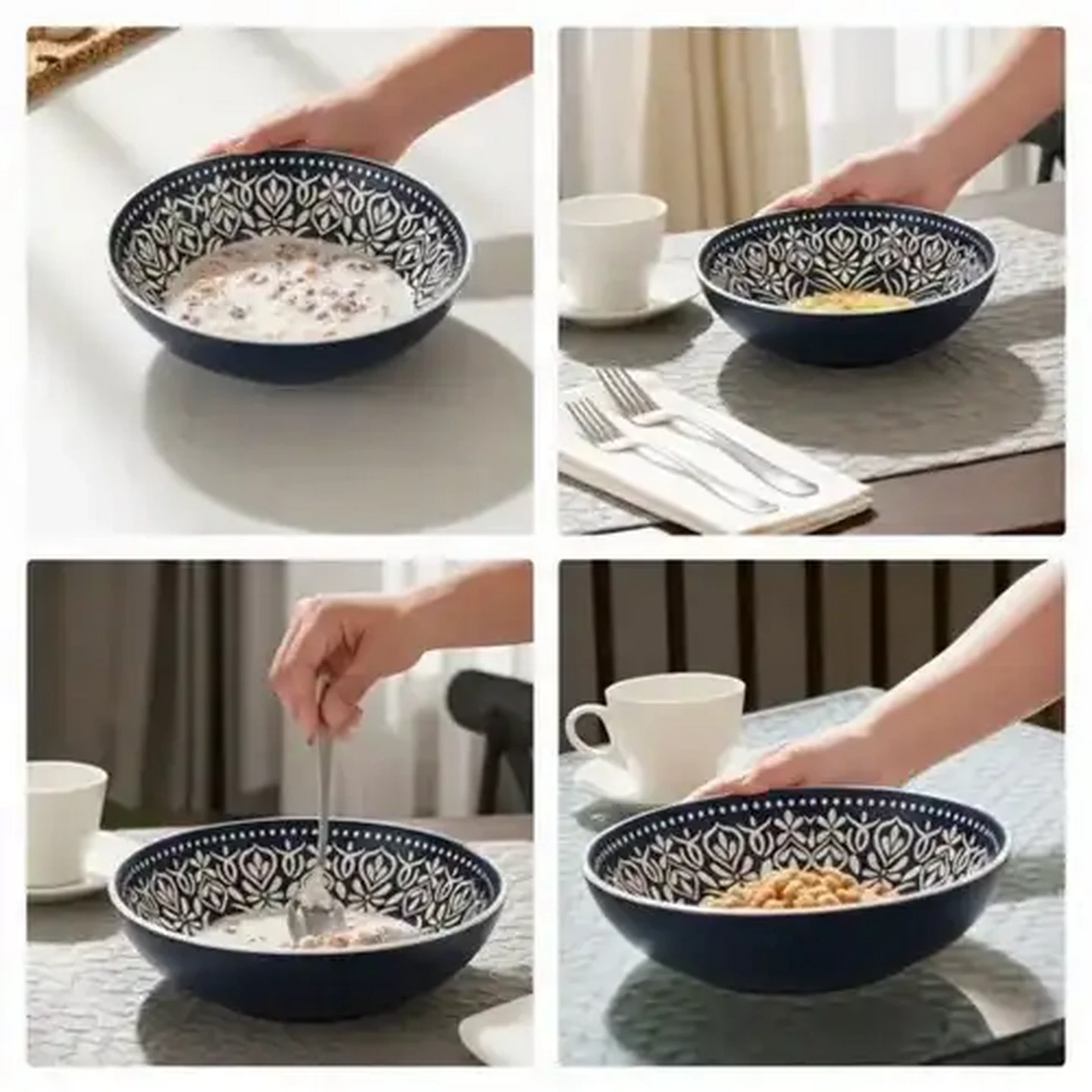 Image of Artisan Stoneware Cereal Bowl 20cm
