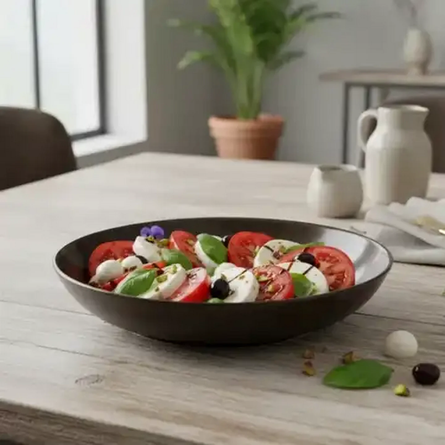 Image of Terra Stoneware Salad Bowl 29.5cm