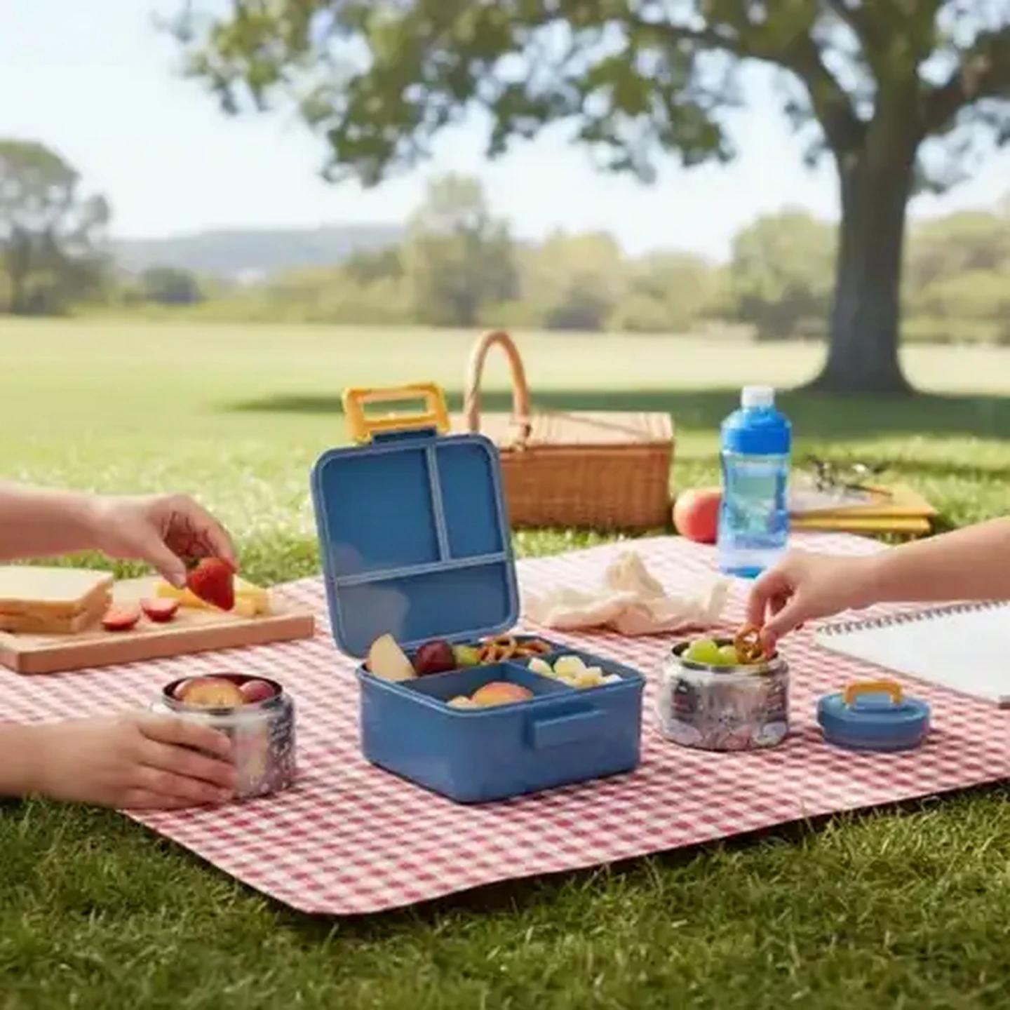 Image of Bento Premium Medium Lunch Box (Design May Vary)