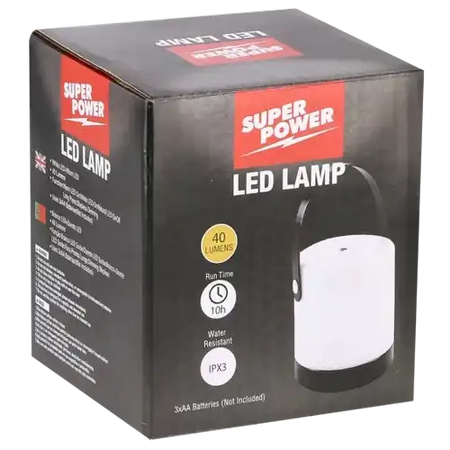Image of Super Power LED Battery-Operated Lamp