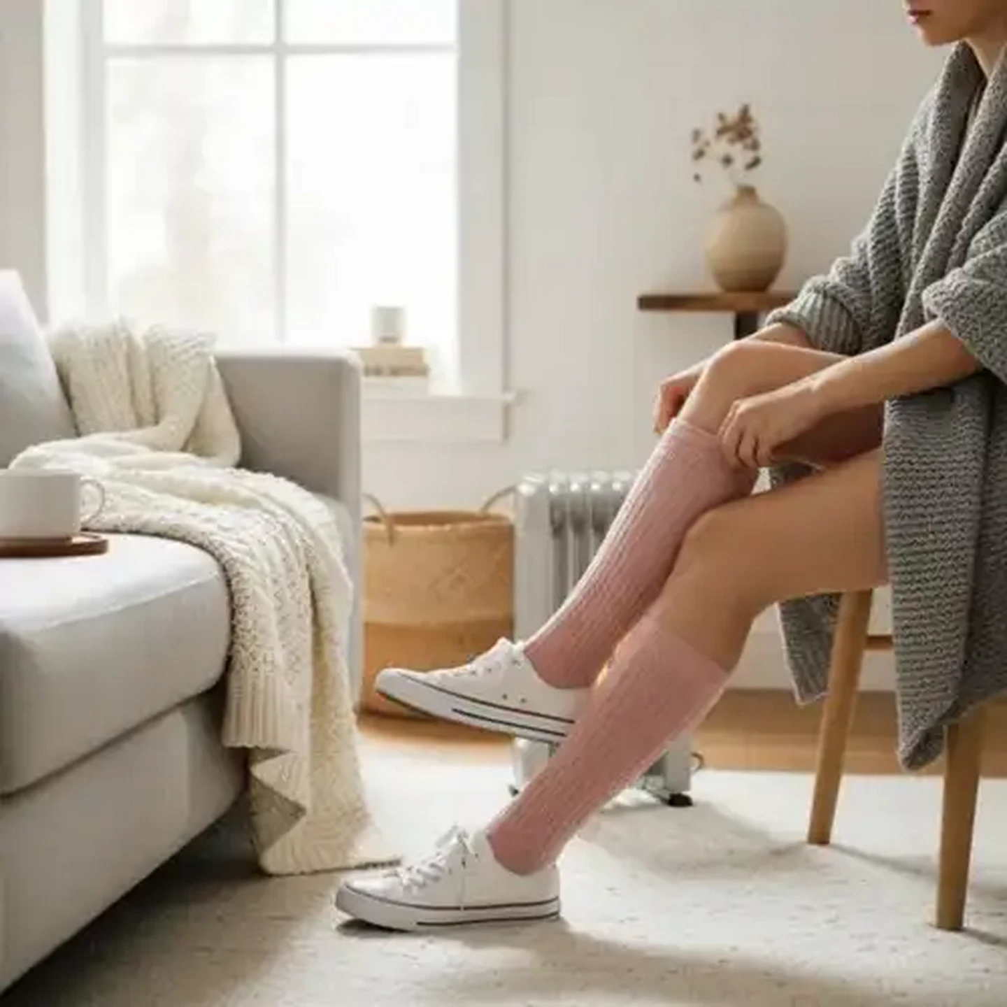 Image of Bare Basics Knee-High Ladies Socks 4-7