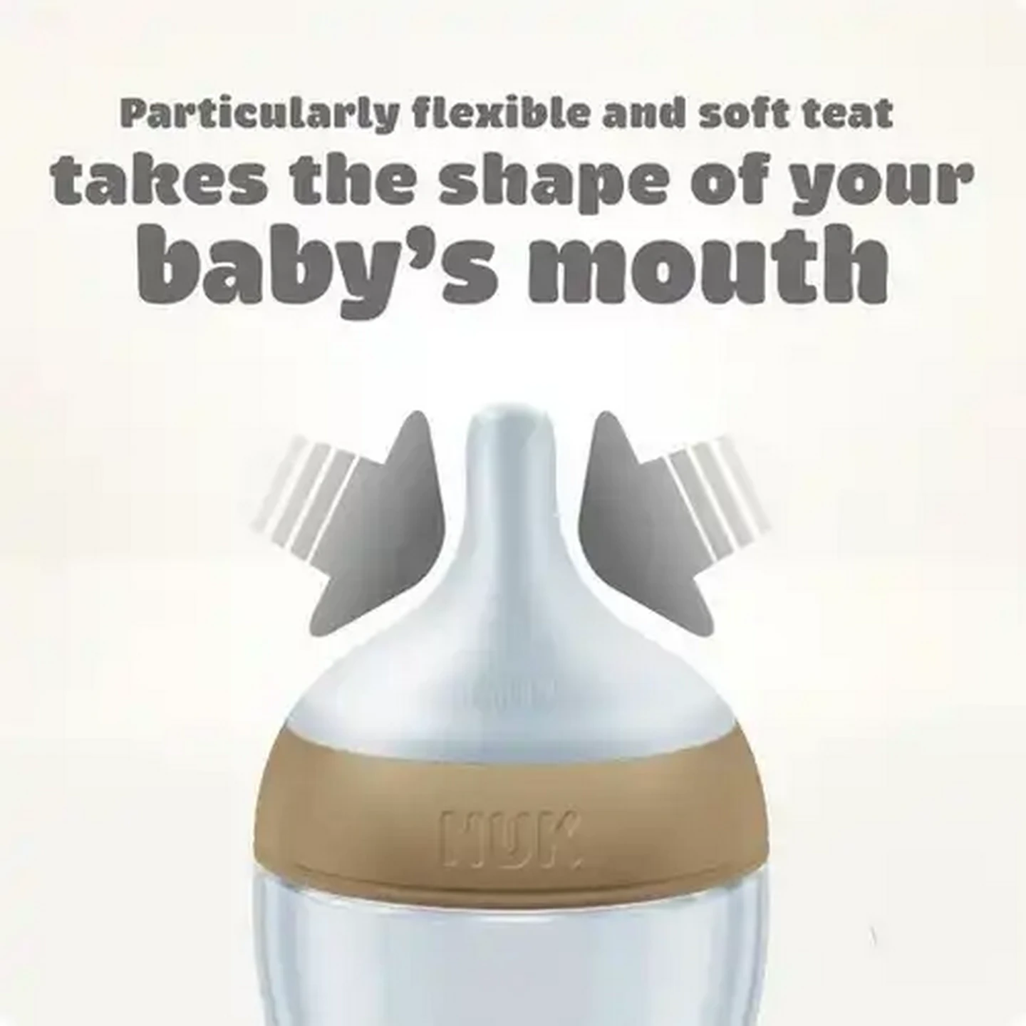 Image of NUK Perfect Match Natural Baby Bottles 150ml 0 Months + 2 Pack