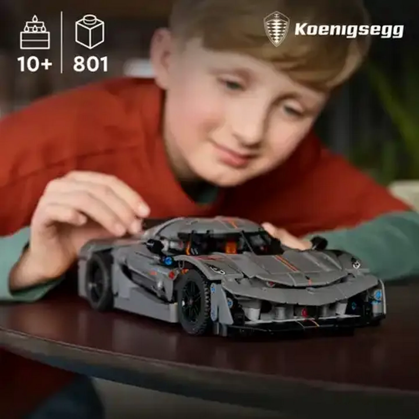 Checkers Sixty60 | LEGO® Technic Koenigsegg Jesko Absolut Gray