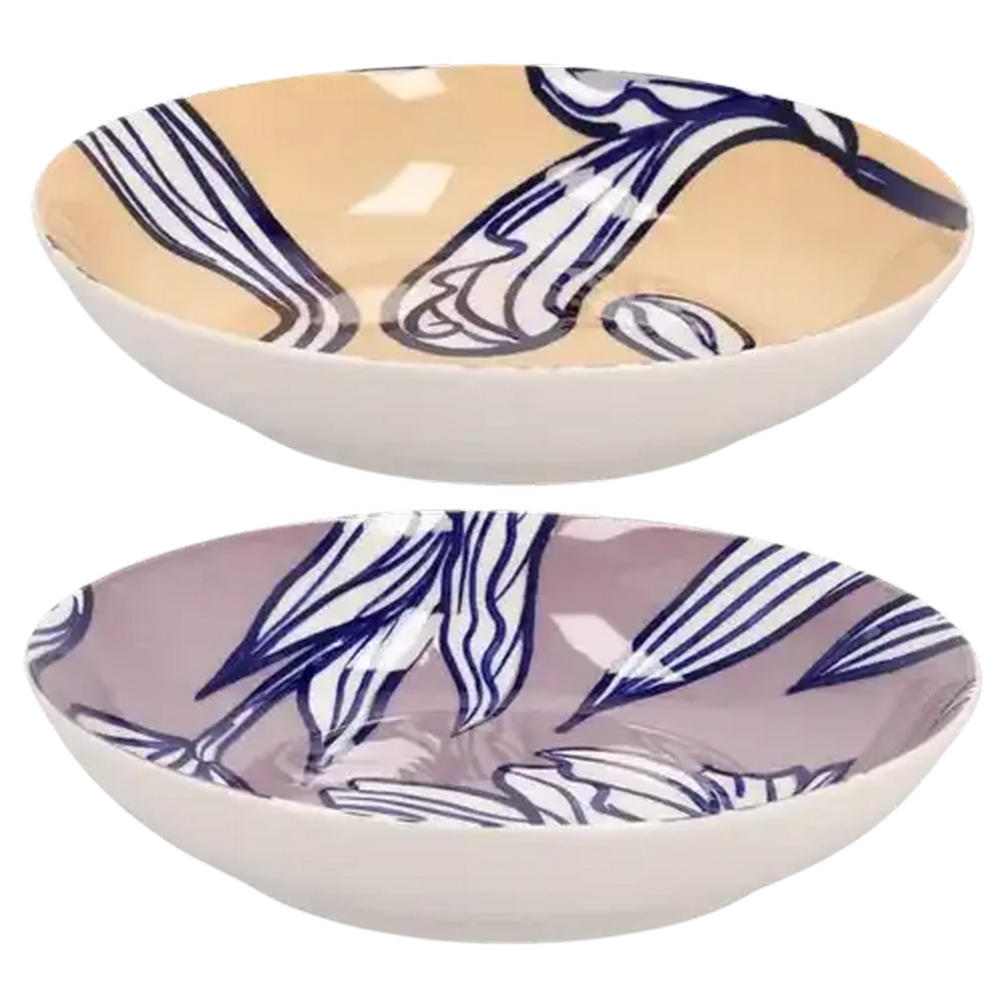 Image of Bloom Porcelain Dinner Set 12-Piece (Colour May Vary)