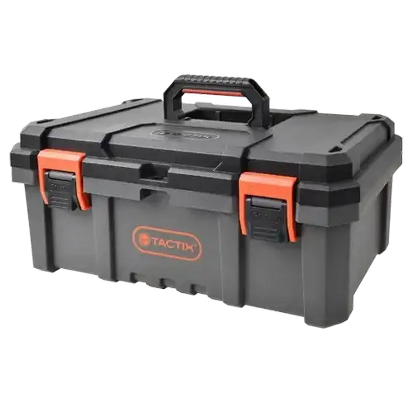 Checkers Sixty60 | Tactix Black Heavy-Duty Stackable Toolbox 48.8cm