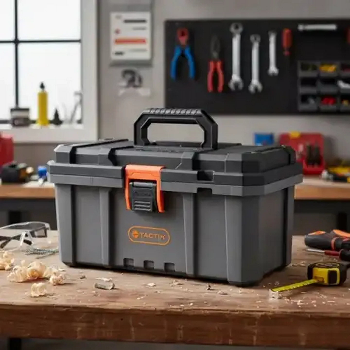 トイガン tasco TAS-R385 Checkers Sixty60 | Tactix Heavy-Duty Stackable Toolbox 40cm