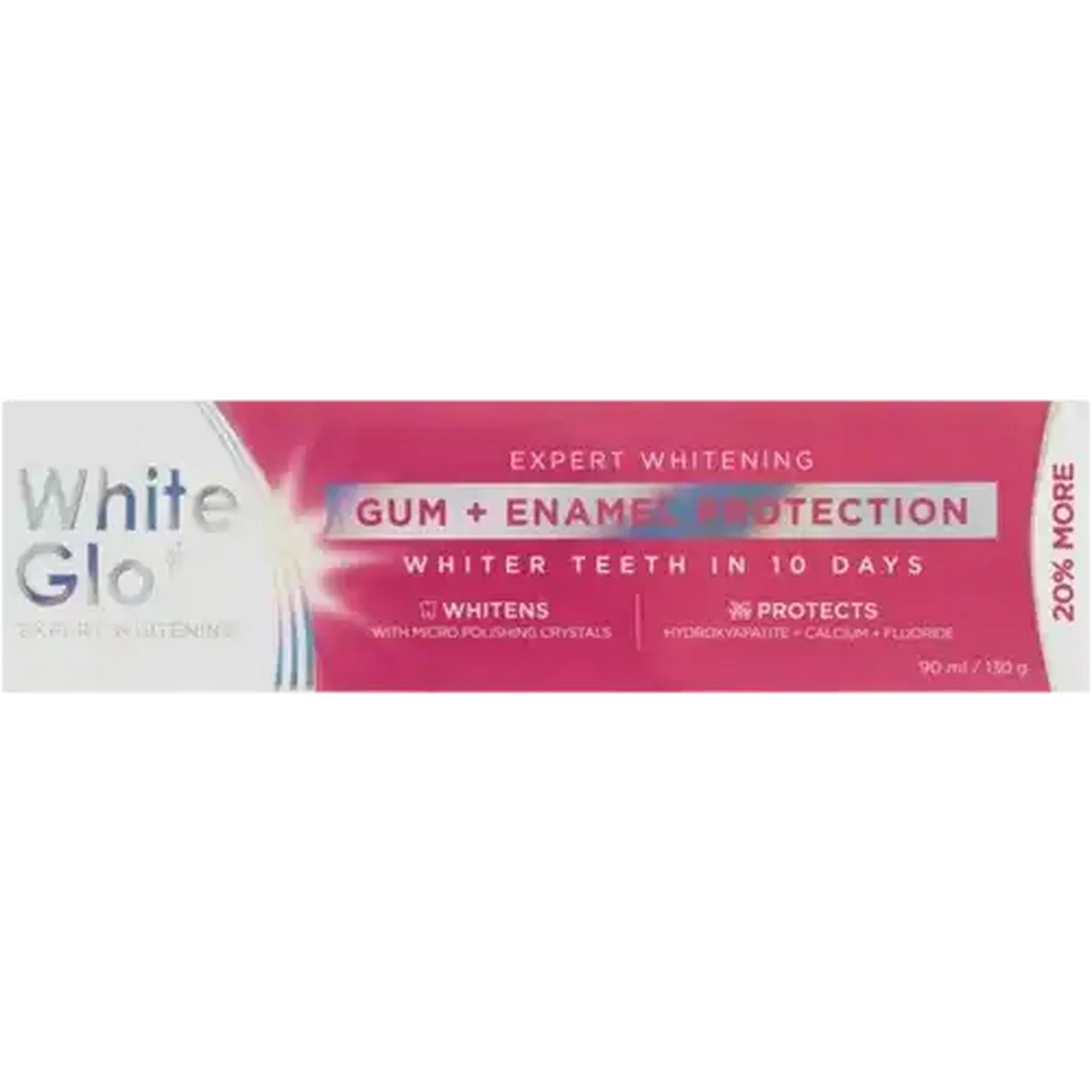 Image of White Glo Gum + Enamel Protection Whitening Toothpaste 90ml