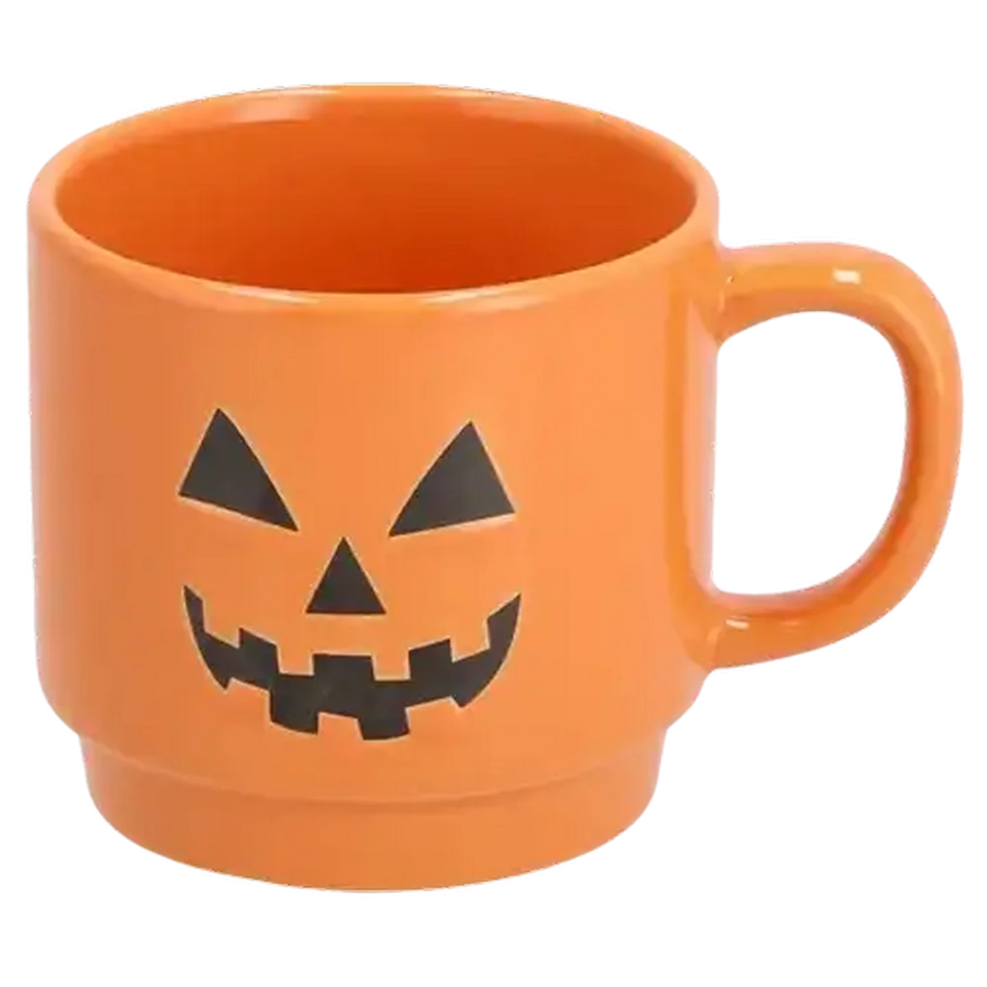 Image of Pumpkin Orange Stoneware Coffee Mug 400ml