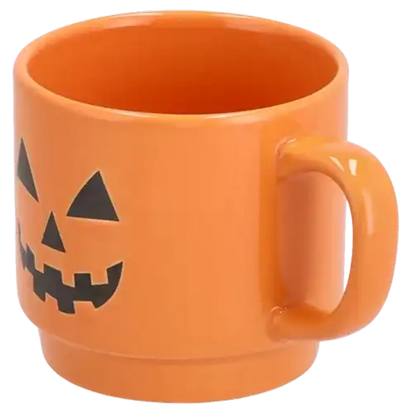 Image of Pumpkin Orange Stoneware Coffee Mug 400ml