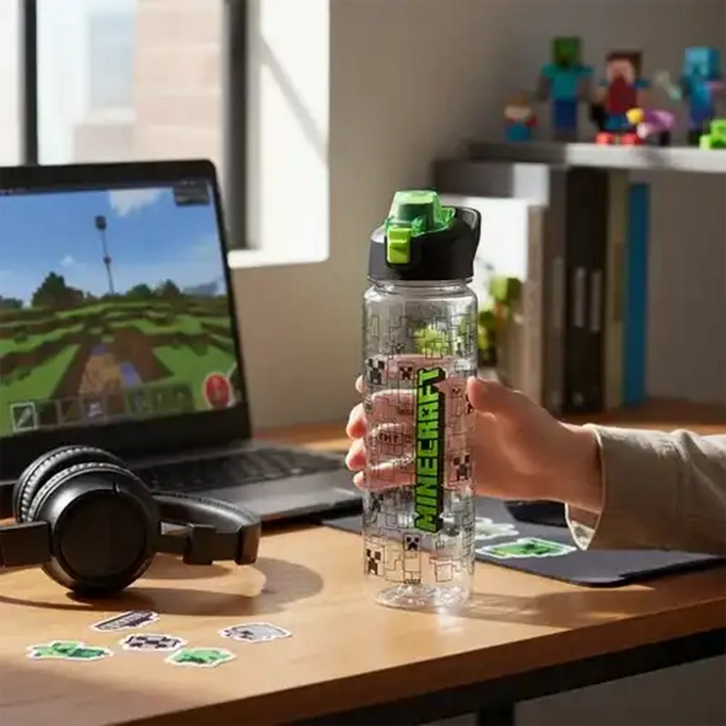 Image of Minecraft Top Lock Bottle 1075ml