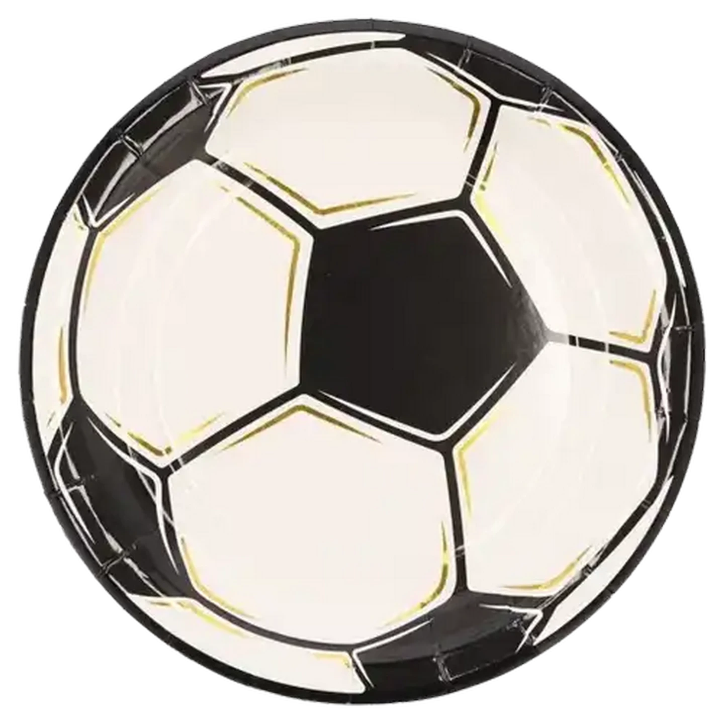 Image of Soccer Fun Paper Plates 8-Pack