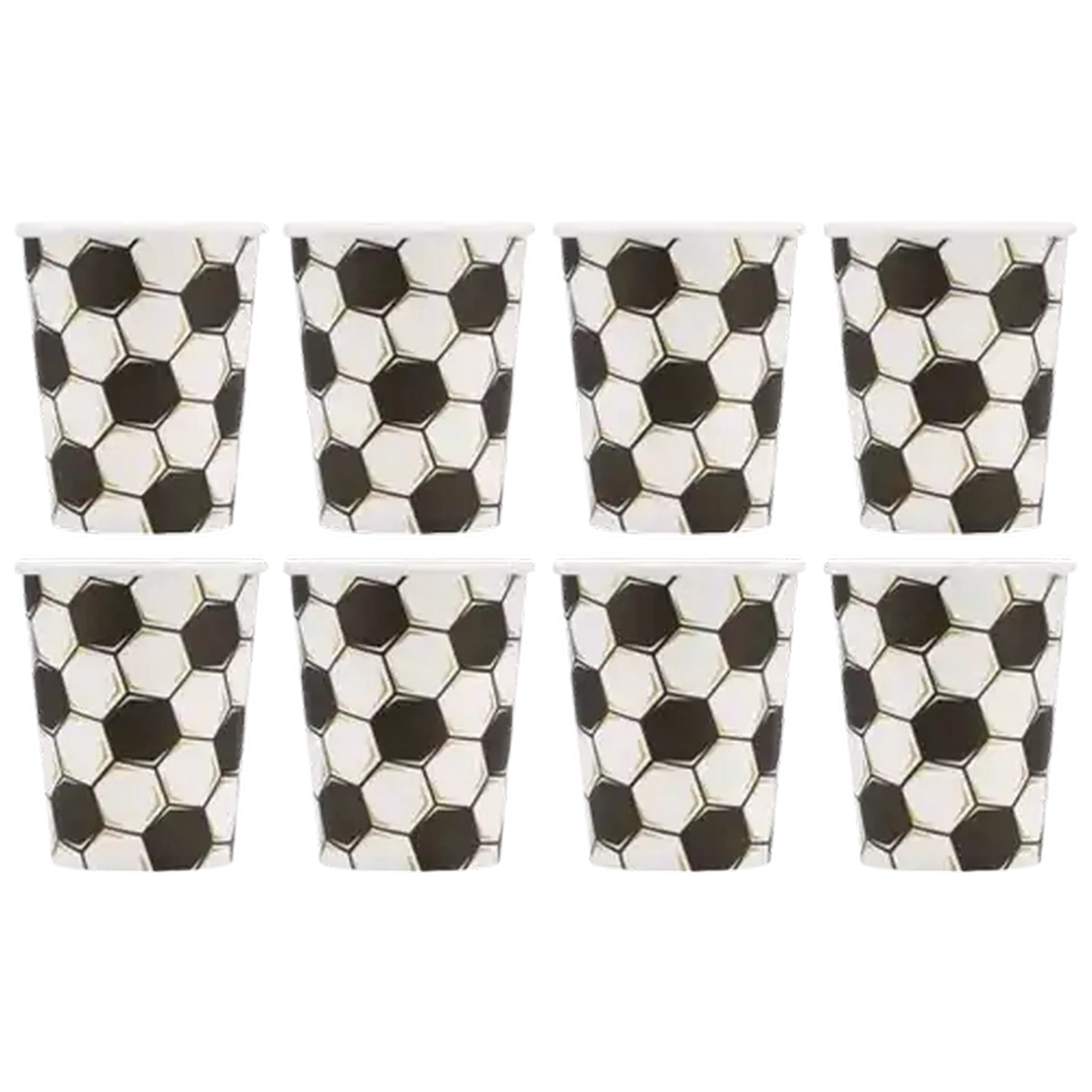 Image of Soccer Fun Paper Cups 8-Pack