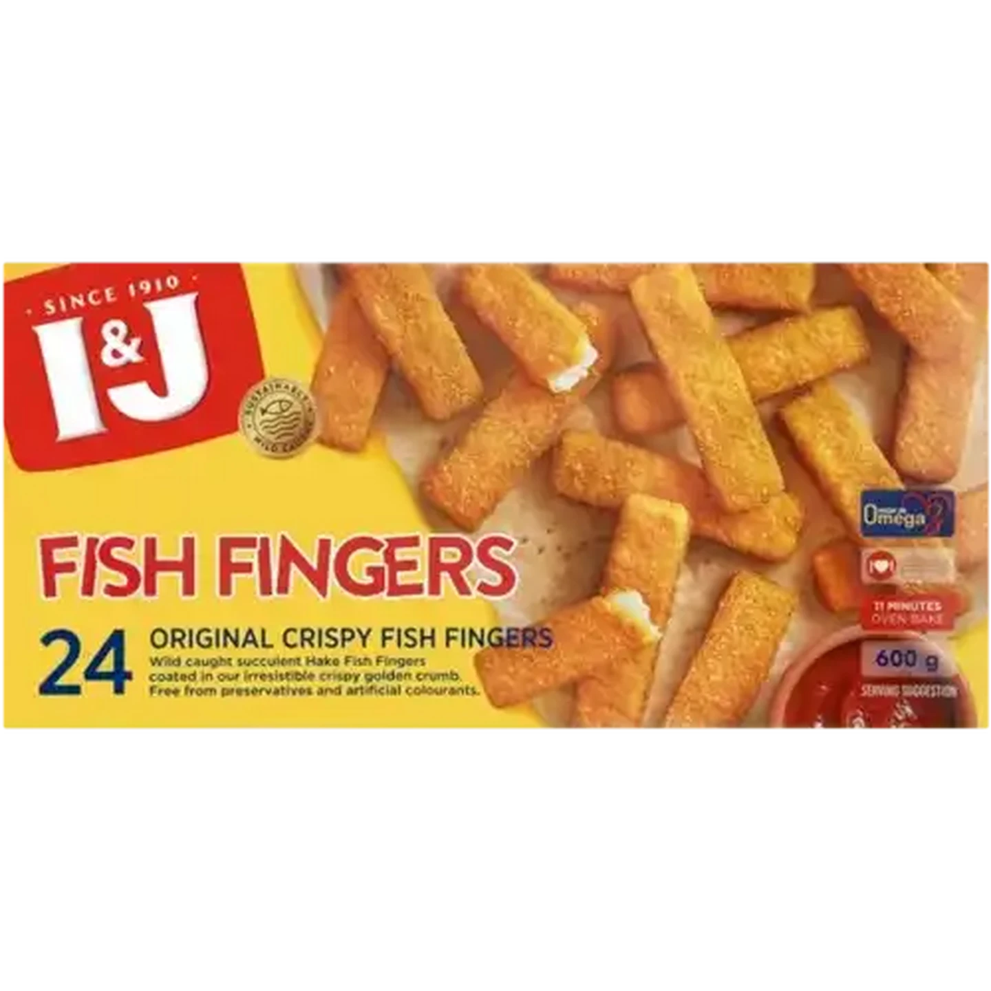 Checkers Sixty60 | I&J Frozen Original Crispy Fish Fingers 600g