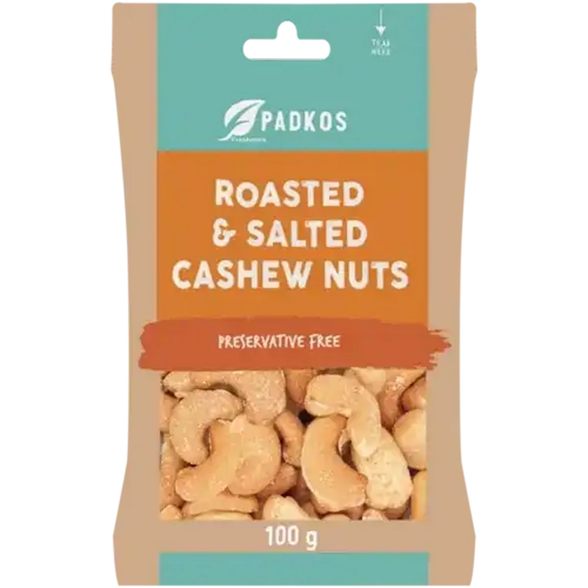 Checkers Sixty60 | Padkos Roasted & Salted Cashew Nuts 100g
