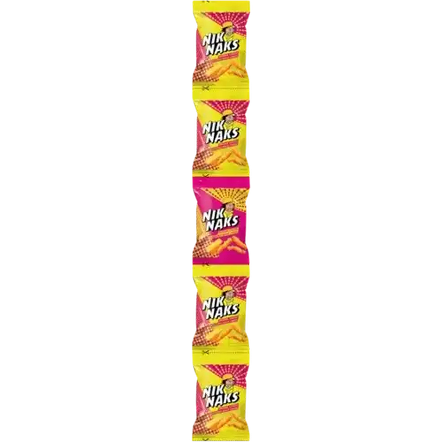 Checkers Sixty60 | NikNaks Cheese Flavoured Maize Snack Strip 5 x 22g