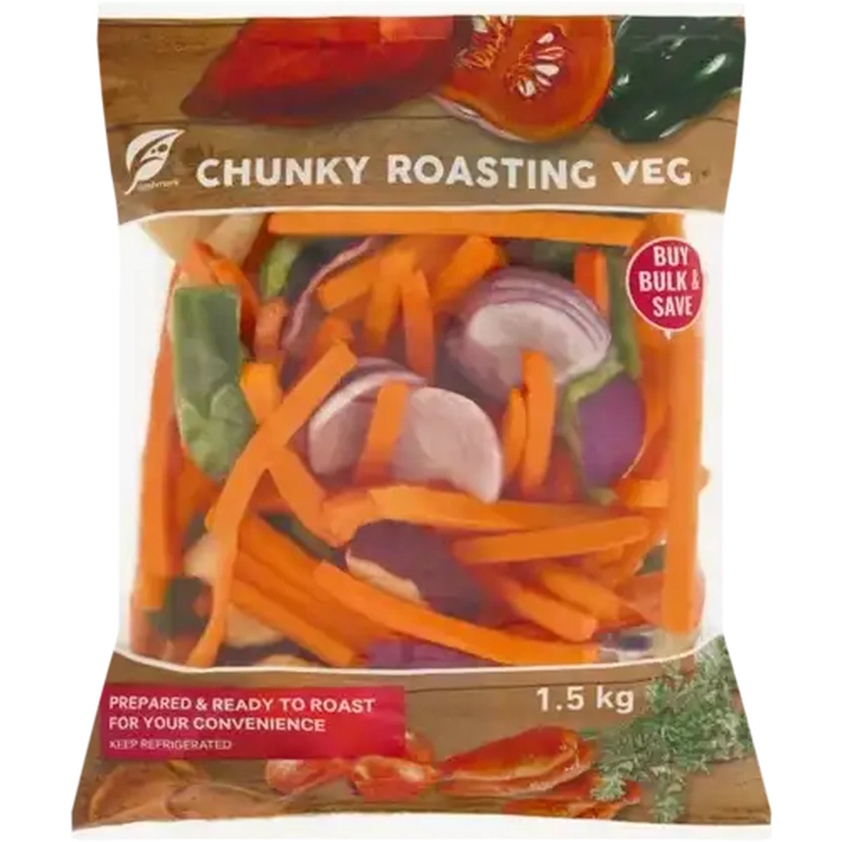 Checkers Sixty60 | Chunky Roasting Veg 1.5kg