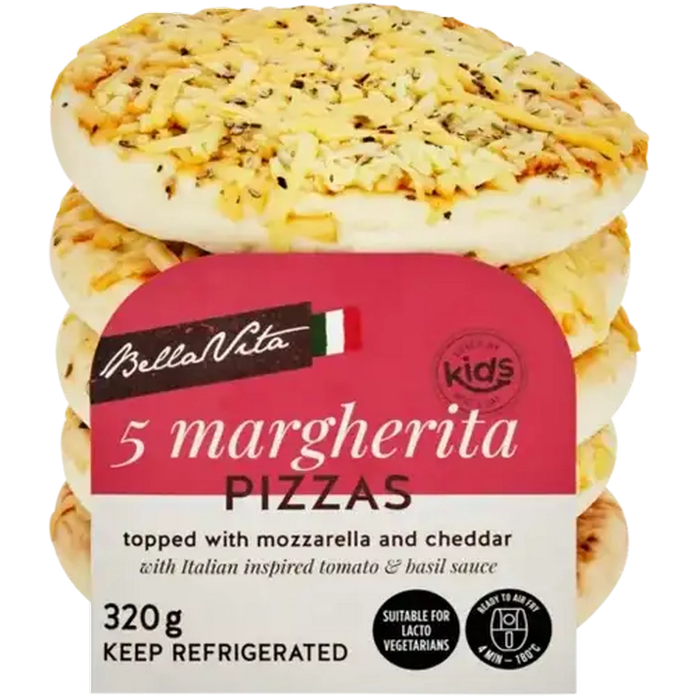 Checkers Sixty60 | Bella Vita Margherita Pizzas 5 Pack