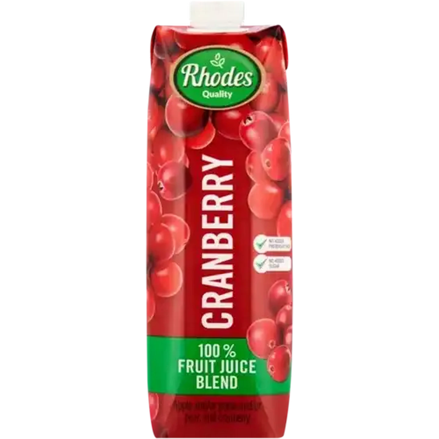 Checkers Sixty60 | Rhodes Quality Cranberry 100% Fruit Juice Blend 1L