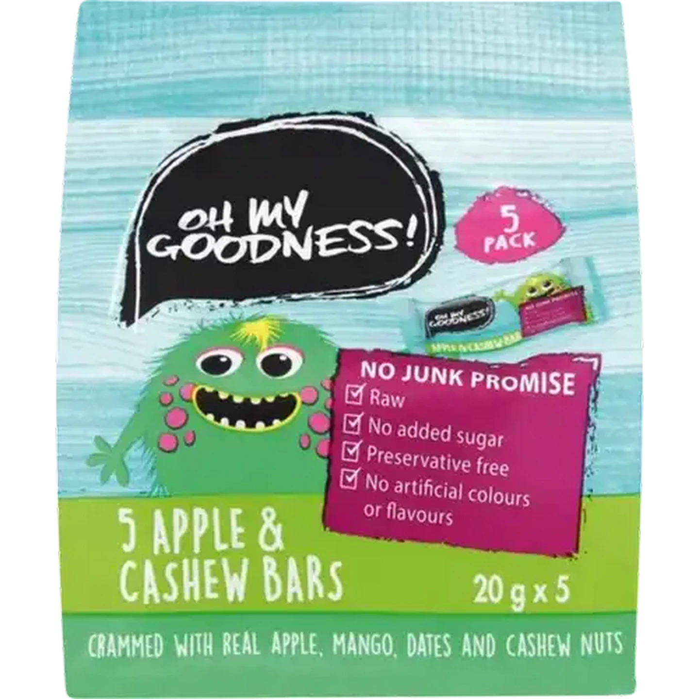 Checkers Sixty60 | Oh My Goodness! Apple & Cashew Snack Bars 5s