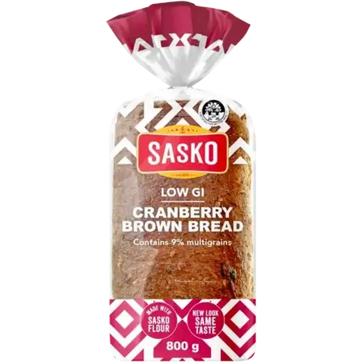 Checkers Sixty60 | SASKO Low G.I Dumpy Cranberry Brown Bread 800g