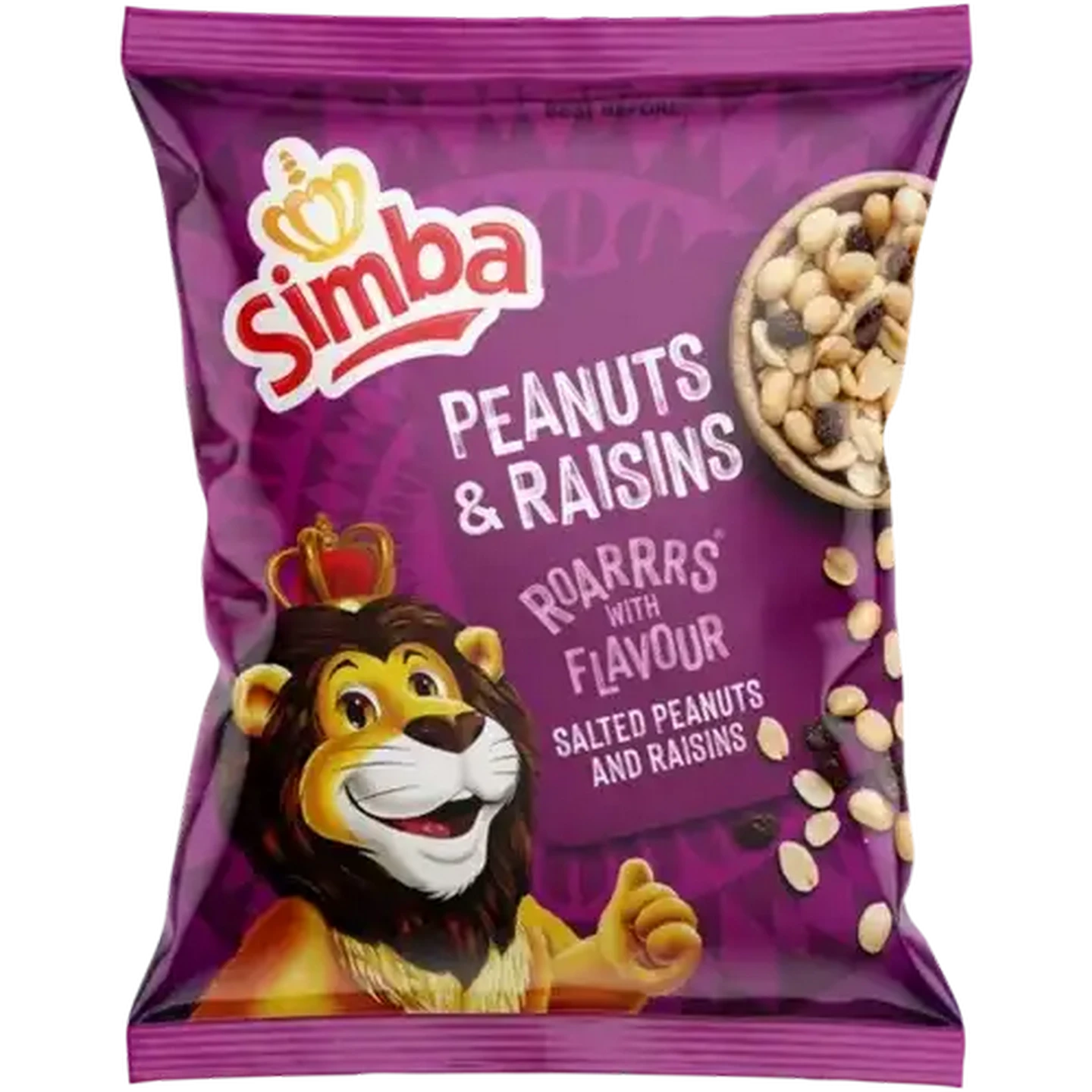 ミセスグロスマン・ラッキーバック サンディライオン好きな方も Checkers Sixty60 | Simba Salted Peanuts & Raisins Bag 450g