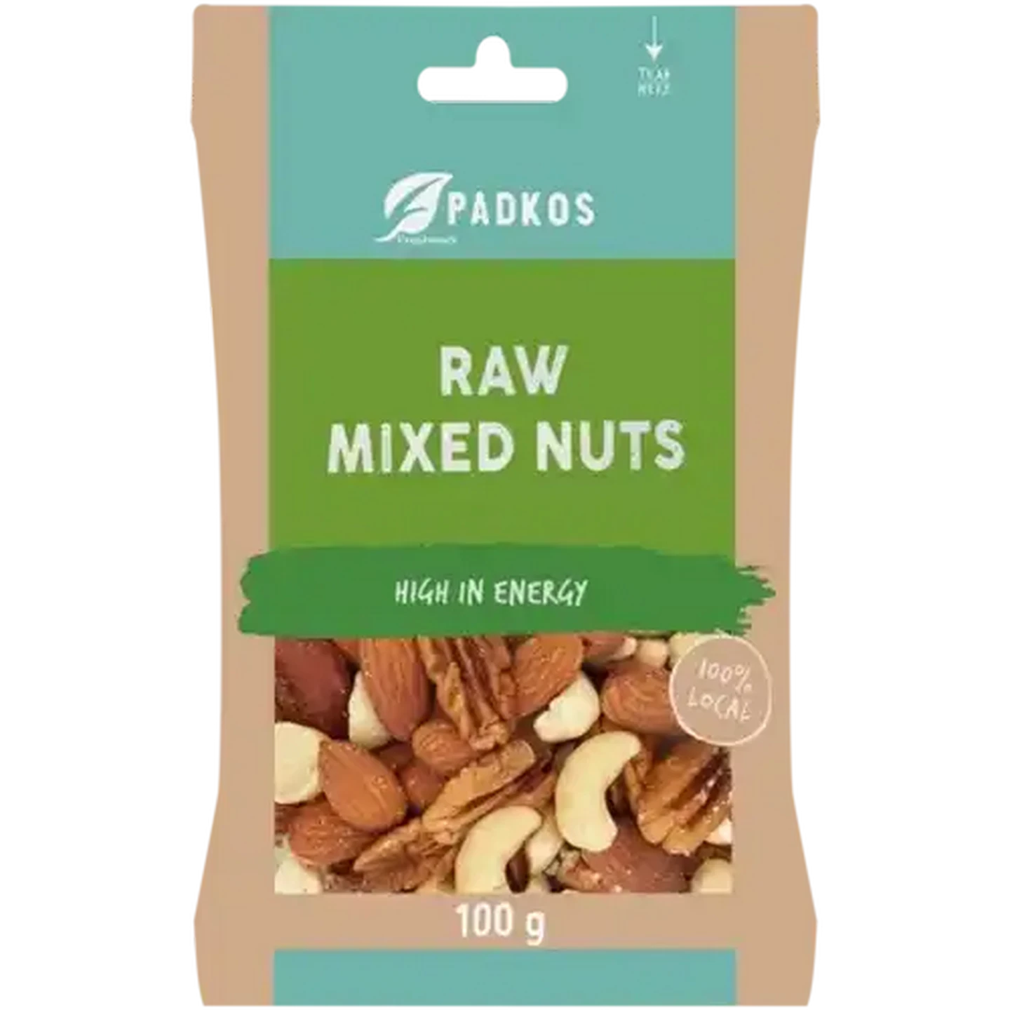 Checkers Sixty60 | Padkos Raw Mixed Nuts 100g