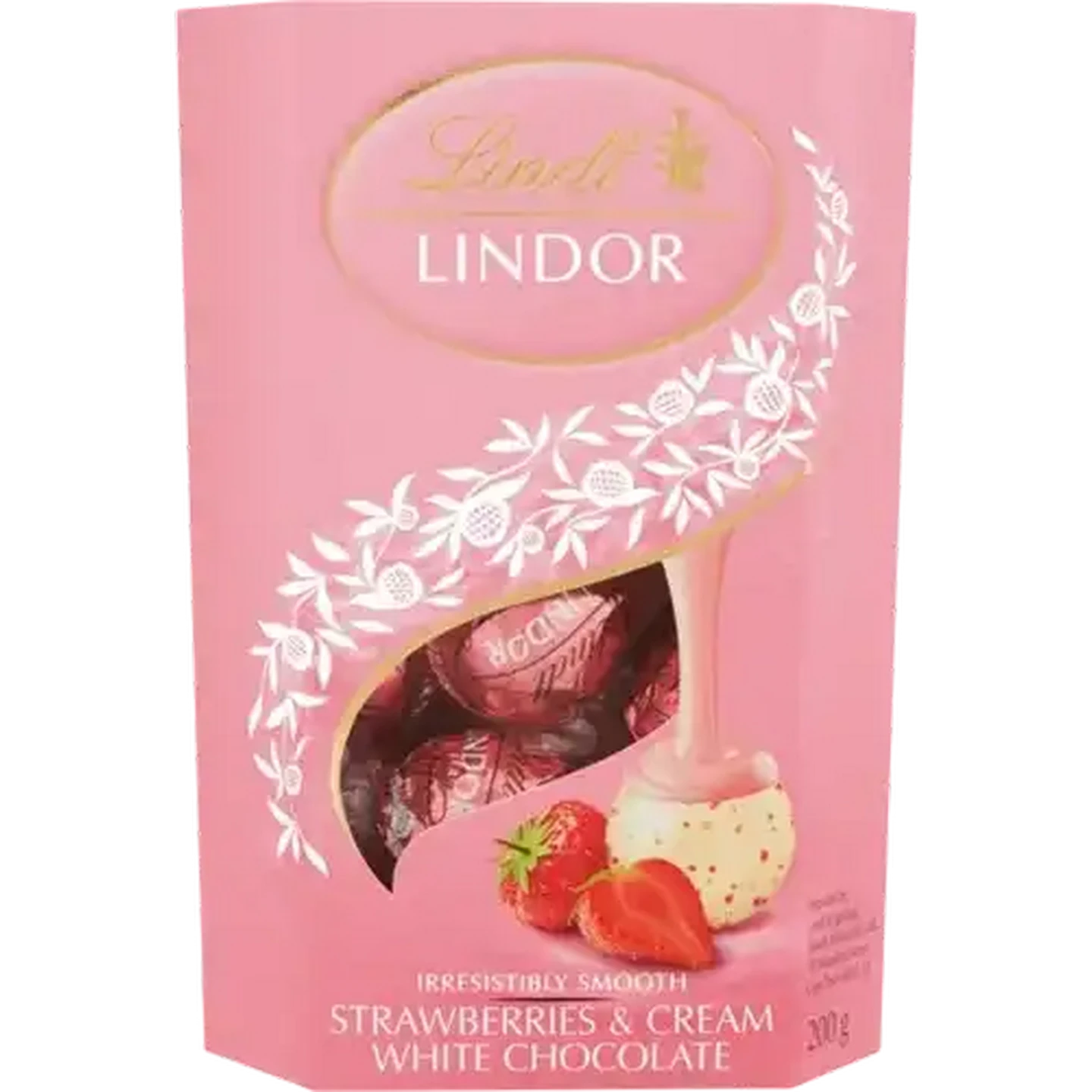 Checkers Sixty60 | Lindt Strawberries & Cream White Chocolate Box 200g