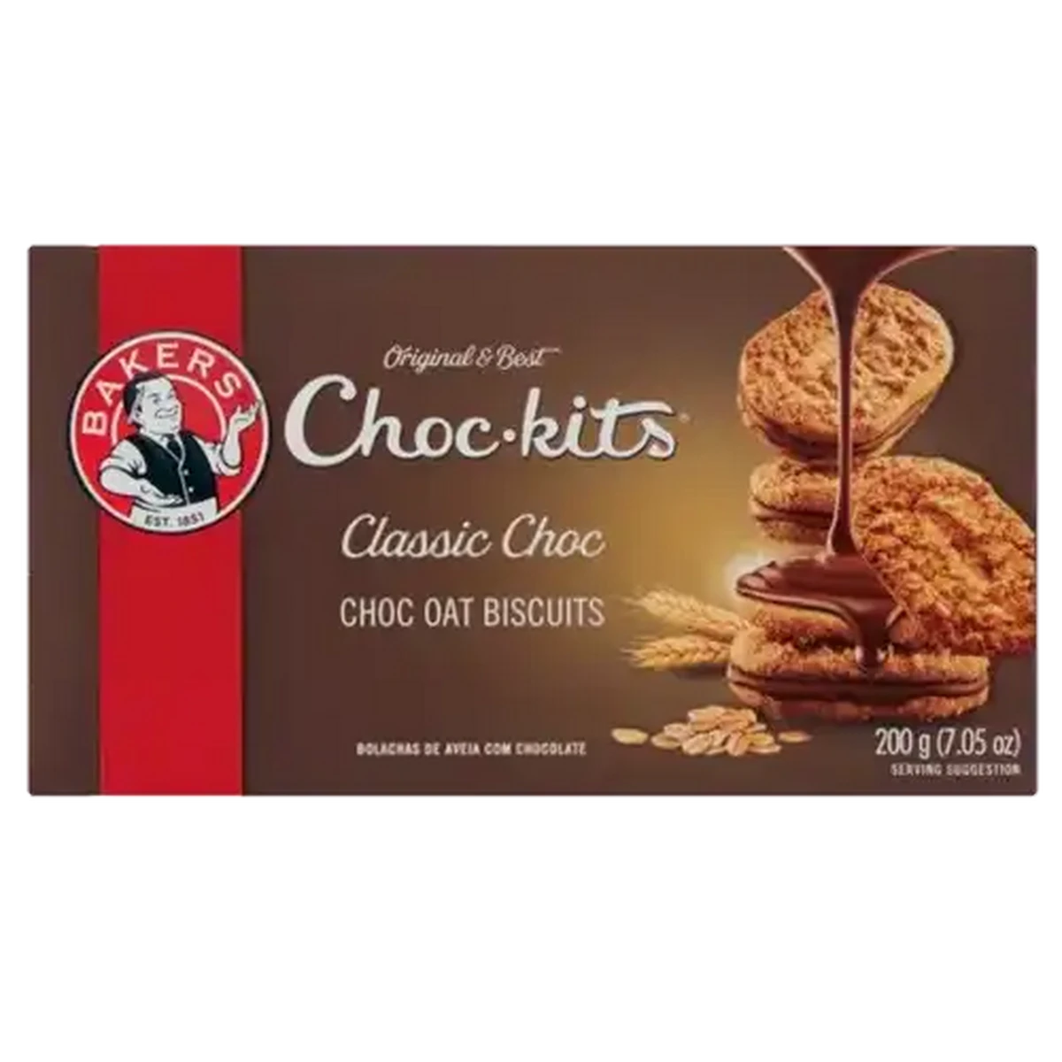 Checkers Sixty60 | Bakers Choc-kits Classic Chocolate Oat Biscuits