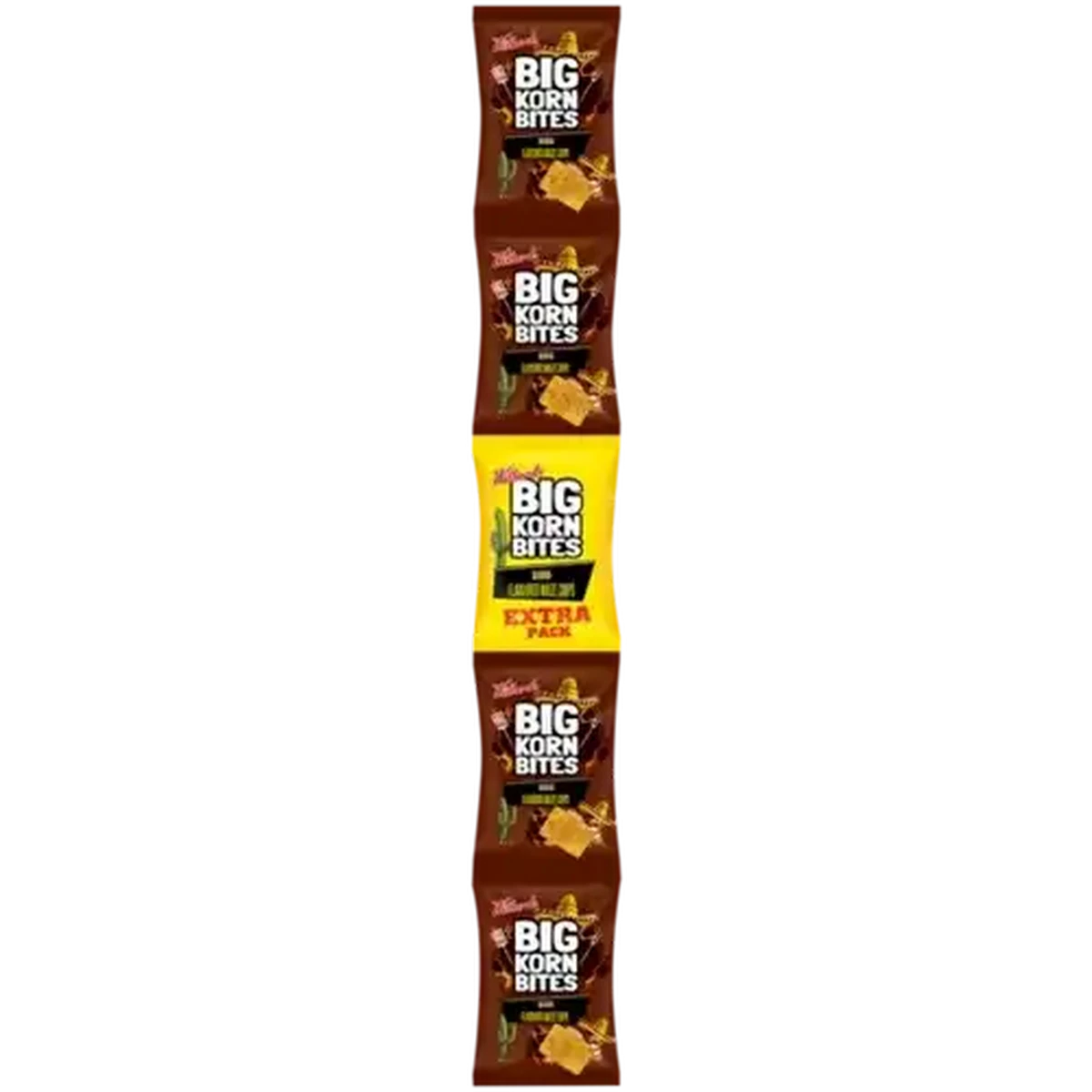 Checkers Sixty60 | Big Korn Bites BBQ Flavoured Maize Chips 5 x 25g