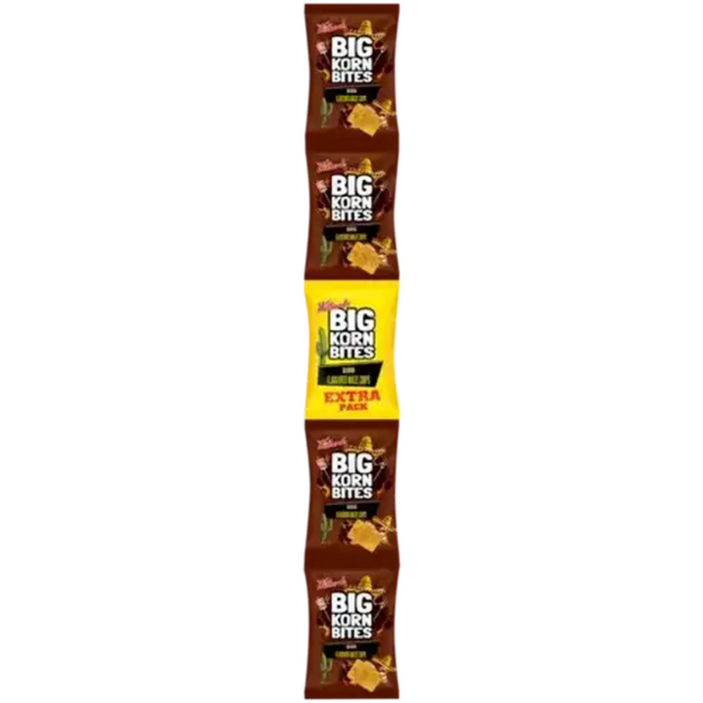 Checkers Sixty60 | Big Korn Bites BBQ Flavoured Maize Chips 5 x 25g