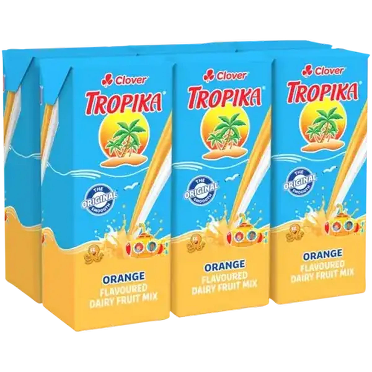 Mixed Juice（特典つき） Shoprite ZA | Tropika Orange Flavoured Dairy Fruit Mix 6 x 200ml