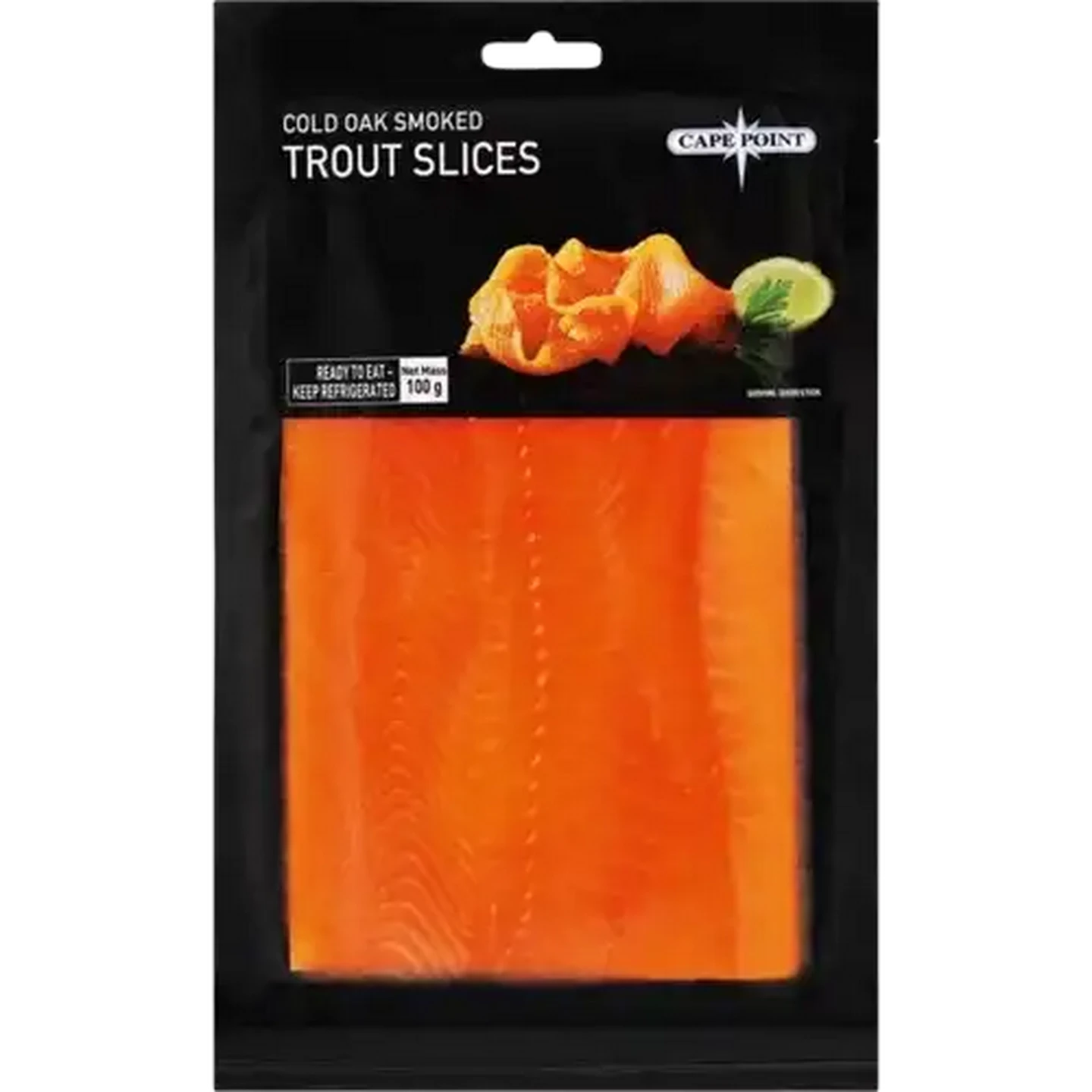 Image of Cape Point Fresh Cold Oak Smoked Trout Slices 100g