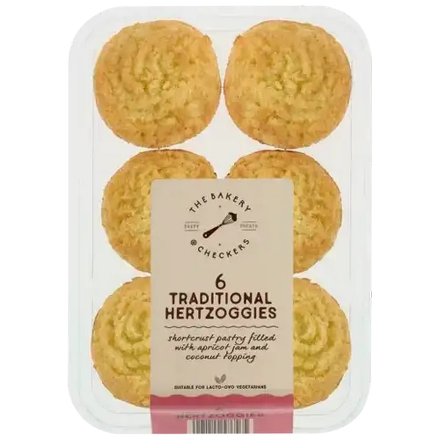 Image of The Bakery Traditional Hertzoggies 6 Pack