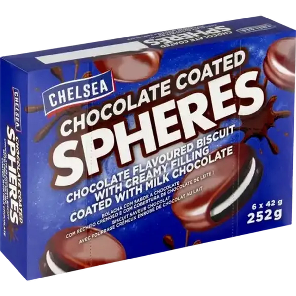 Checkers Sixty60 | Chelsea Spheres Chocolate Coated Biscuits 6 x 42g