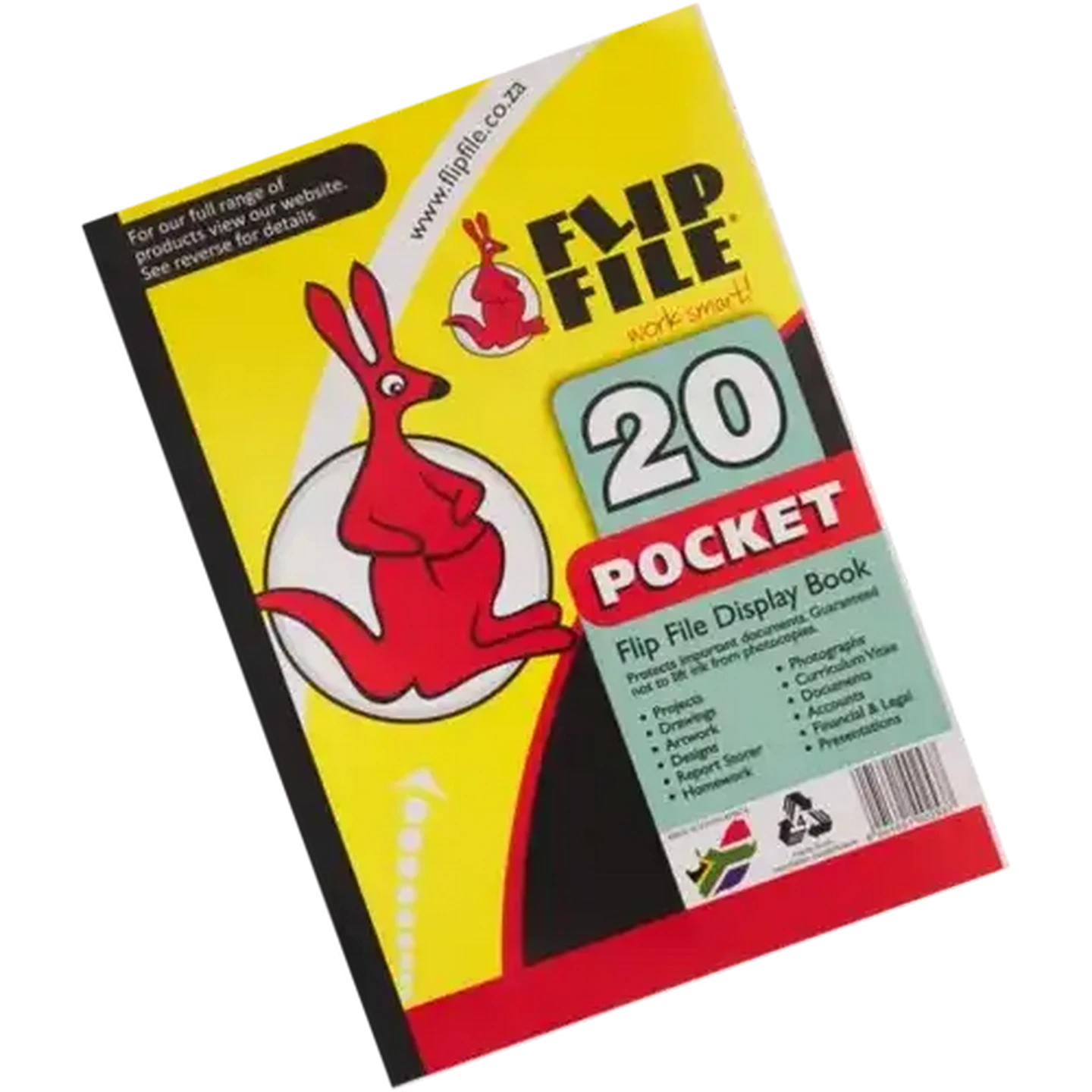 Checkers Sixty60 | Flip File Display File 20 Pockets