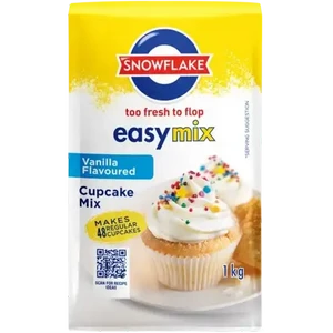 Checkers Sixty60 | Snowflake Vanilla Flavoured Cupcake Mix 1kg