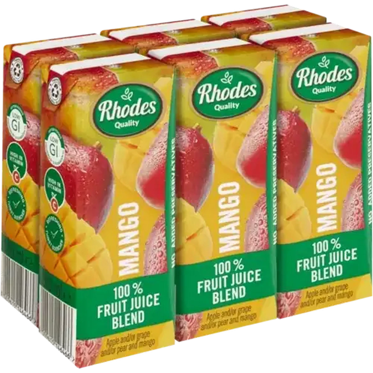 Checkers Sixty60 | Rhodes Quality Mango 100% Fruit Juice Blend 6 x